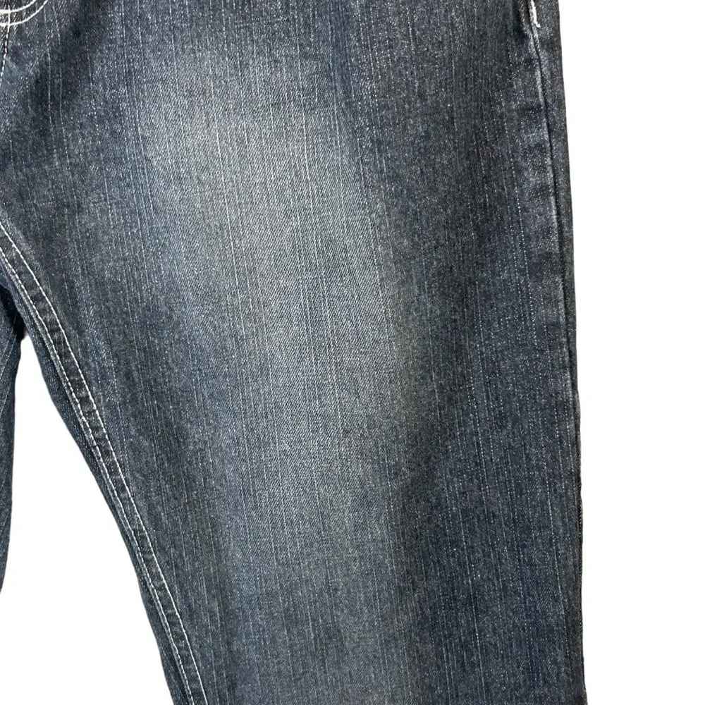 Beverly Hills Polo Club Denim Jeans Men's 34x32 Straight Leg Cotton EUC - Picture 4 of 15